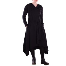 Vishes - Langer asymmetrischer Baumwoll-Überwurf mit...