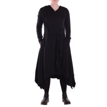 Vishes - Langer asymmetrischer Baumwoll-Überwurf mit...