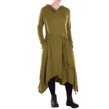 Vishes - Langer asymmetrischer Baumwoll-Überwurf mit...