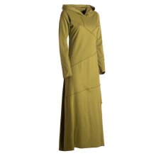 Vishes Damen knöchellanges Kleid Baumwolle Patchwork...