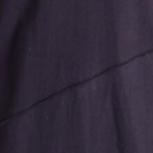 Vishes Damen knöchellanges Kleid Baumwolle Patchwork Design Kapuzenkleid schwarz 40