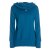 Vishes Schalkragen Pullover Damen Langarm Baumwoll-Jersey Einfarbig