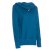 Vishes Schalkragen Pullover Damen Langarm Baumwoll-Jersey Einfarbig