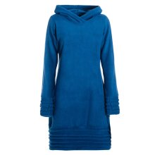 vishes FLeece Kleid warmes Winterkleid mit Daumenlöcher