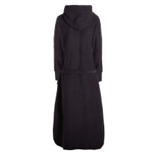 Vishes warmes langes Winterkleid Kapuzen Kleid aus Fleece...