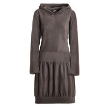 Vishes warmes Winterkleid aus Fleece mit Kapuze im...
