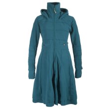 Vishes Langer Warmer Weicher Winter Fleecemantel mit...