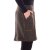 Vishes warmer Fleecerock mit Taschen und breitem Bund aus Fleece olive 48