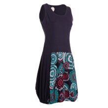 Vishes Ballonkleid Damen Bedruckt Mandala Ärmellos...