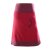 Vishes Fleecerock Damen Bedruckter Bund Taschen A-Linie Warm Kurz