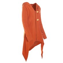 Vishes Zipfeljacke Damen kurzer Variante Boho Cardigan...