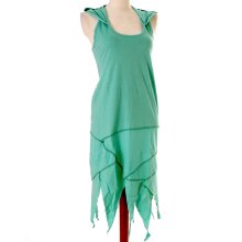 Vishes Zipfelkleid Neckholder Sommerkleid Hoodie...