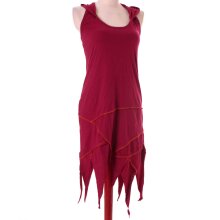 Vishes Zipfelkleid Neckholder Sommerkleid Hoodie...
