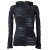 Vishes Goa Jacke Hoodie Zipfelkapuze Sweatjacke schwarz-grau 44
