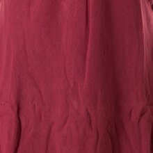 Vishes Zipfeliges Lagenlook Shirt Tunika aus handgewebter Baumwolle - im Used-Look dunkelrot 40