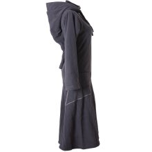 Vishes warmer Wintermantel Fleece Mantel Larp grau 40